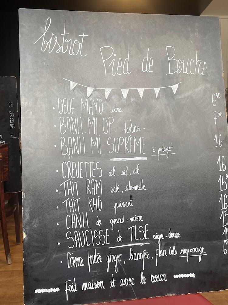 PIED DE BOUCHE vietnamese soul - Menu Image 2